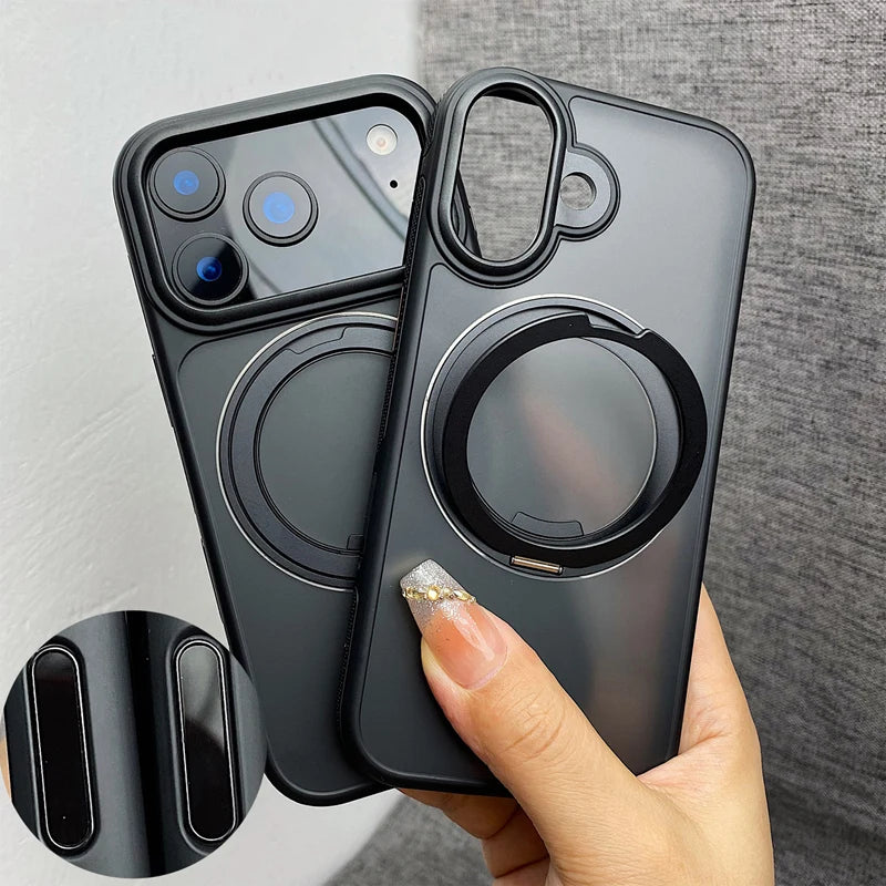 360° Rotating MagSafe Bracket Case – iPhone 17 Series