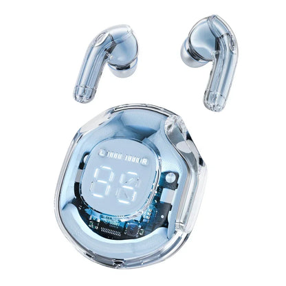 T8 WS True Wireless Earbuds – Bluetooth 5.3, Touch Control, Deep Bass & Noise Cancellation