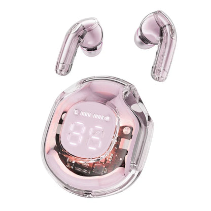 T8 WS True Wireless Earbuds – Bluetooth 5.3, Touch Control, Deep Bass & Noise Cancellation