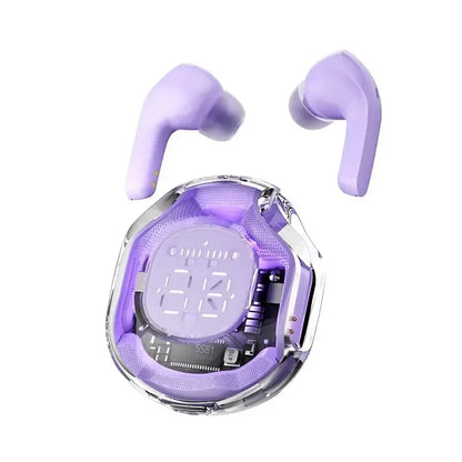 T8 WS True Wireless Earbuds – Bluetooth 5.3, Touch Control, Deep Bass & Noise Cancellation