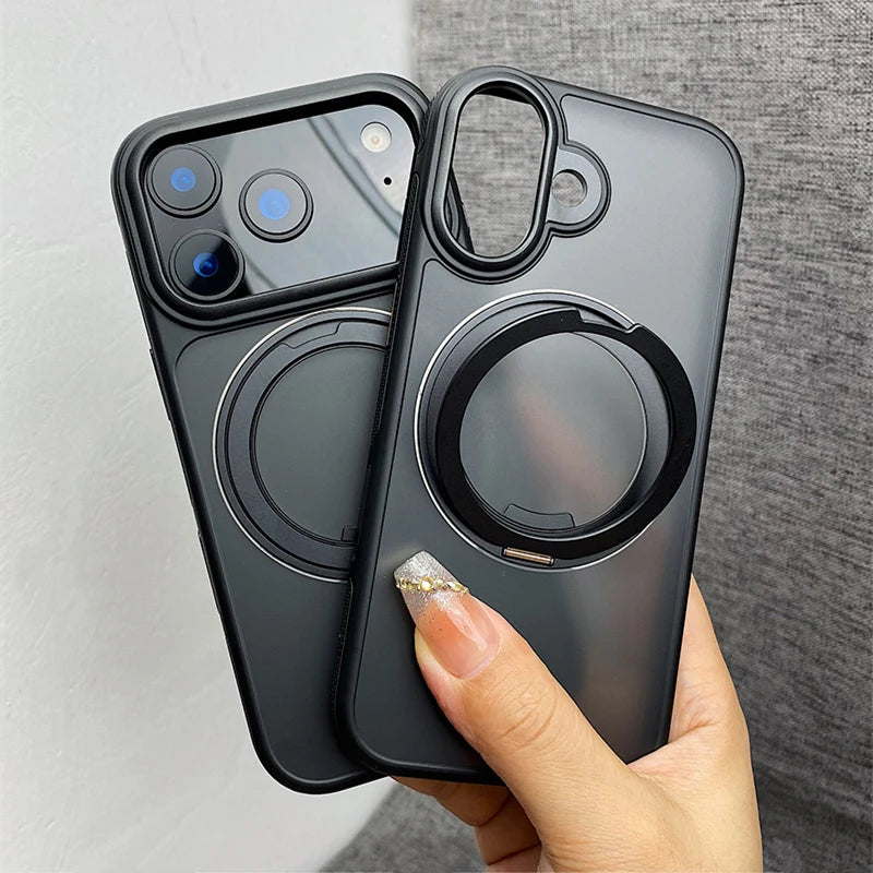 360° Rotating MagSafe Bracket Case – iPhone 17 Series