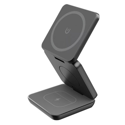 Foldable 3-in-1 Magnetic Wireless Charger Stand – iPhone, Apple Watch & AirPods Pro Fast Charger