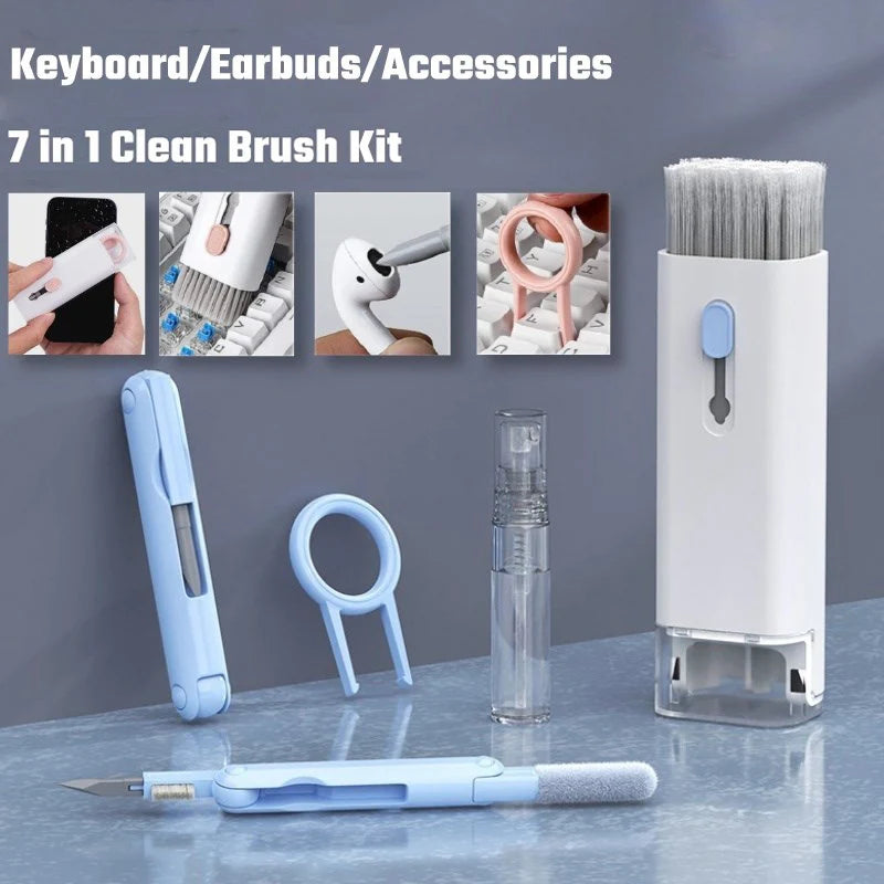 7-in-1 Multi-Purpose Cleaning Kit – Keyboard, AirPods & Laptop