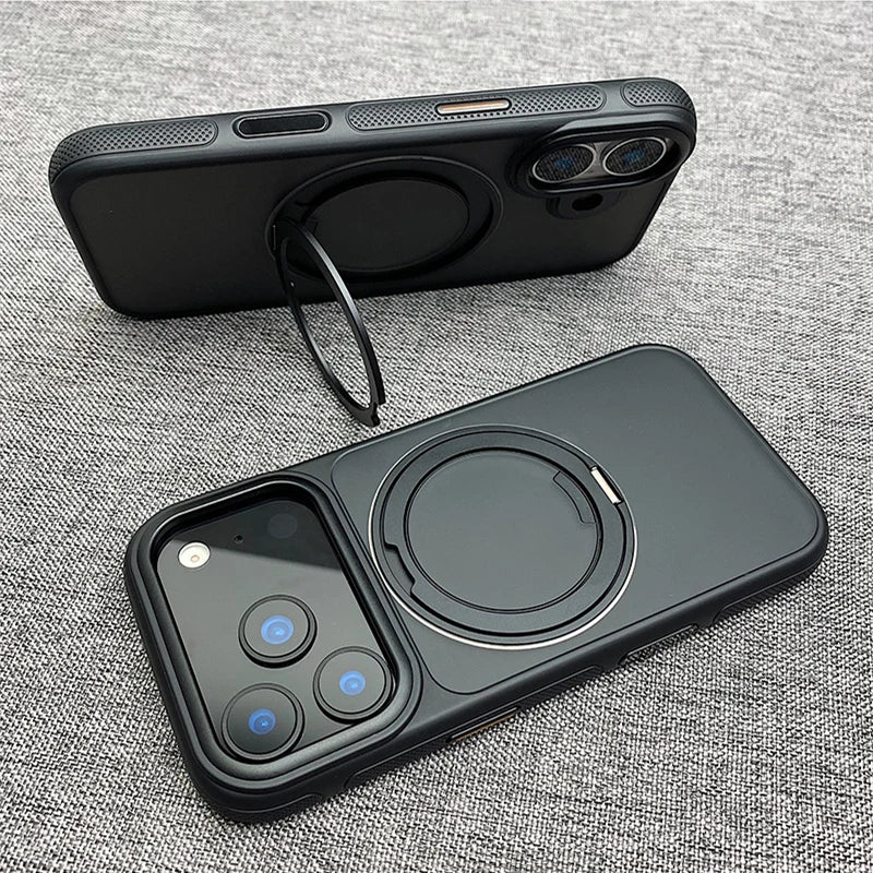 360° Rotating MagSafe Bracket Case – iPhone 17 Series