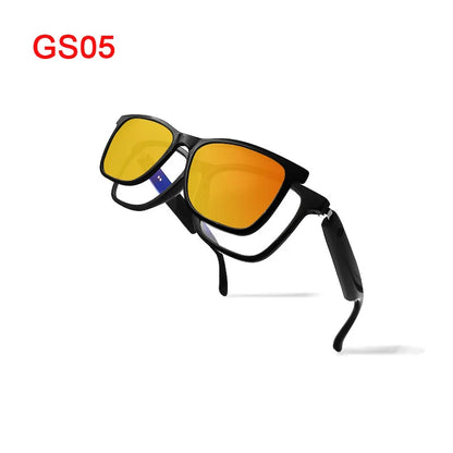 2-in-1 Smart Sunglasses – Bluetooth Music & Calls, UV400 Polarized, Anti-Blue Light